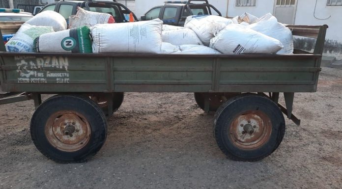 CORONDA: INVESTIGAN CUATRO PERSONAS POR SAQUEO DE CEREAL TRANSPORTADO EN UN TREN