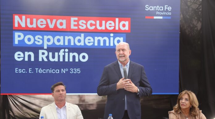 Rufino contará con una nueva escuela pospandemia