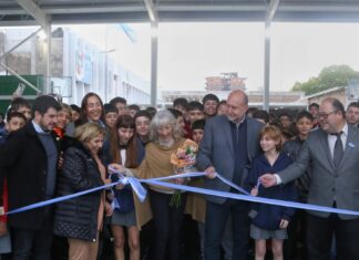 PEROTTI INAUGURÓ OBRAS EN UNA INTENSA JORNADA DE ACTIVIDADES EN EL DEPARTAMENTO GENERAL LÓPEZ