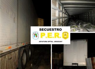 Roban y recuperan carga de mas de cien millones de pesos en leche en polvo
