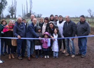 Caminos de la Ruralidad: Quedó inaugurado el tramo al Empalme y Escuela 368