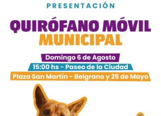 PASEO DE LA CIUDAD: presentación del quirófano móvil y vacunación antirrábica EN Plaza san Martín