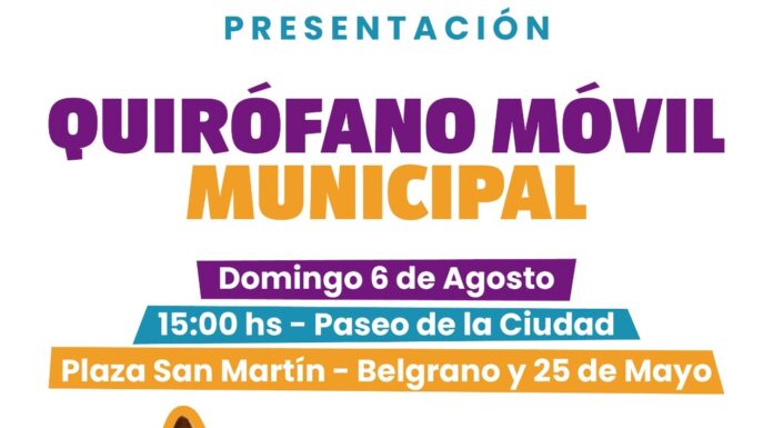 PASEO DE LA CIUDAD: presentación del quirófano móvil y vacunación antirrábica EN Plaza san Martín