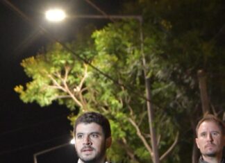 El intendente Chiarella impulsa un nuevo plan de obras de iluminación led en la ciudad