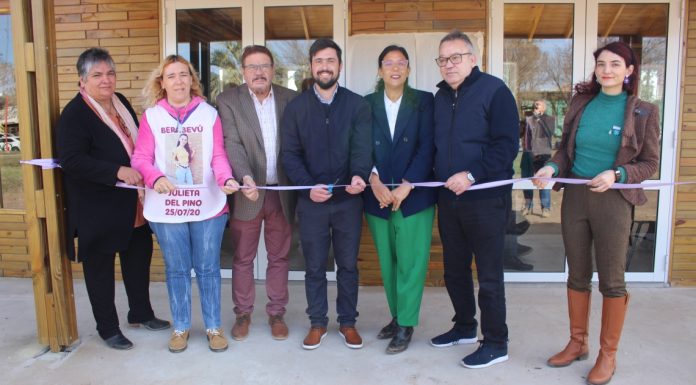 El gobierno provincial inauguró el punto violeta de Berabevú