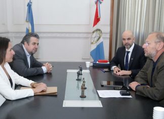 Seguridad: Brilloni Y Corach encabezaron una nueva reunión de transición de gobierno