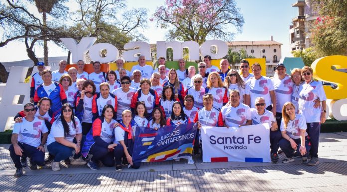 Santa Fe participa en los Juegos Nacionales Evita para personas mayores