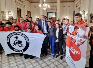 Diputados insiste con la necesidad de una Ley de protección de trabajadores de deliverys