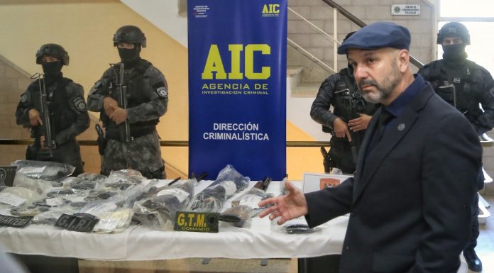 CLAUDIO BRILLONI: EN DOS DÍAS LA POLICÍA INCAUTÓ 39 ARMAS