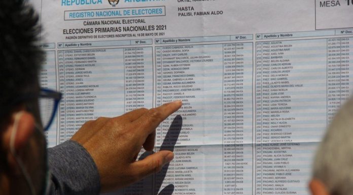 YA SE PUEDE CONSULTAR EL PADRÓN DEFINITIVO PARA LAS PRESIDENCIALES