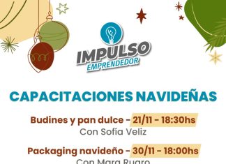 El programa “Impulso Emprendedor” ofrece capacitaciones navideñas