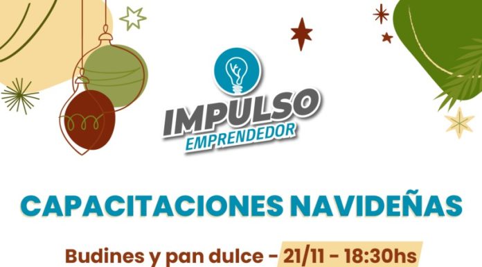 El programa “Impulso Emprendedor” ofrece capacitaciones navideñas