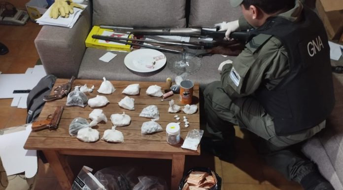 RUFINO: DESBARATARON UNA BANDA NARCOCRIMINAL QUE CONTABA CON “ASESORAMIENTO” DE UN POLICÍA