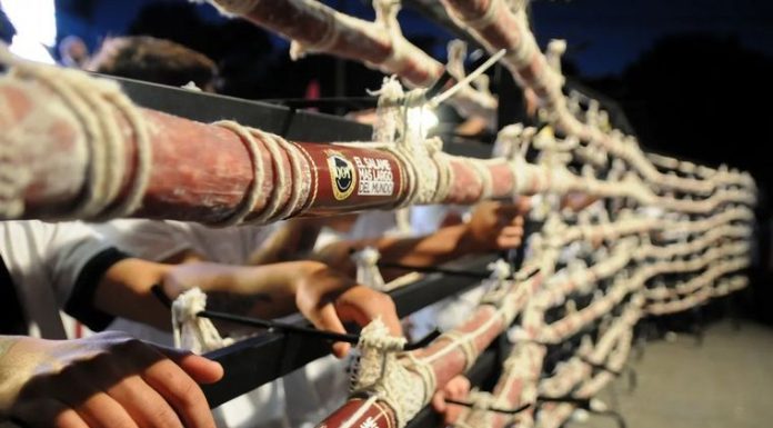 Tandil batió el récord y tiene el salame más largo del mundo