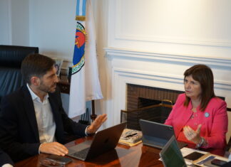 PULLARO CON BULLRICH: “HAREMOS UN TRABAJO OPERATIVO CONJUNTO CON NACIÓN EN ROSARIO”