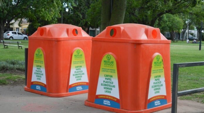 LA CIUDAD CUENTA CON MÁS DE 30 CAMPANAS DE RECICLAJE DISTRIBUIDAS EN DISTINTOS PUNTOS