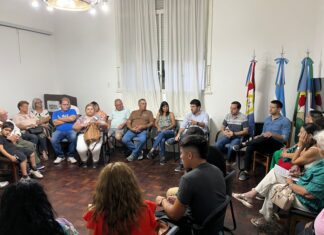 Reunión del intendente Chiarella con vecinalistas para proyectar acciones en el 2024