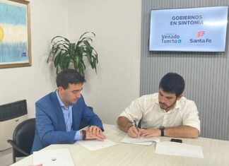 Firma de convenio entre los gobiernos municipal y provincial para el control de chatarrerías y desarmaderos