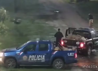 Reconquista: Prisión preventiva para seis policías investigados por hurtar miles de latas de alimentos en un choque de camiones