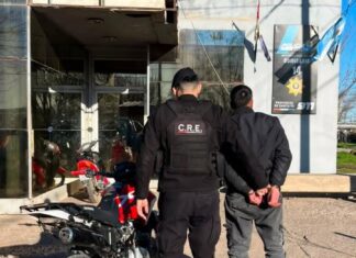 VENADO TUERTO: MOTO CON NUMERACIÓN ADULTERADA